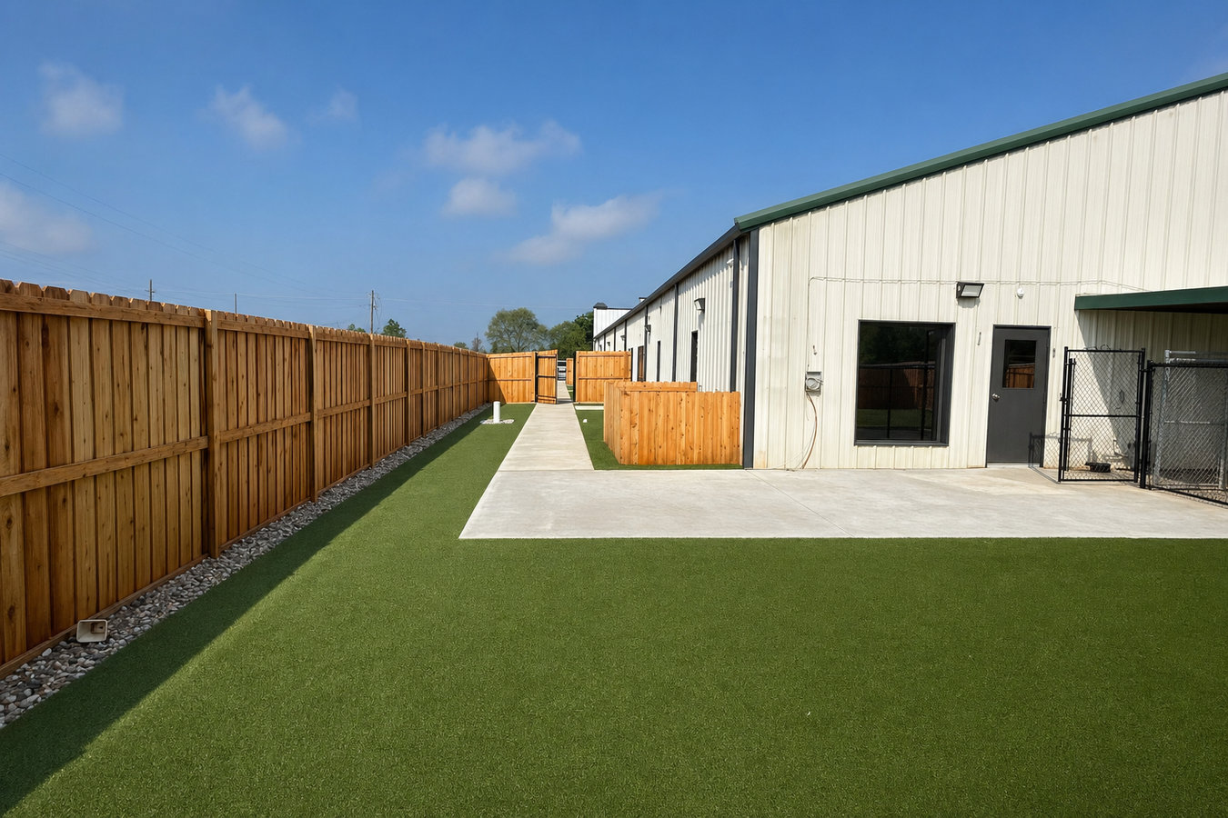 Commercial turf installation in Odessa, TX