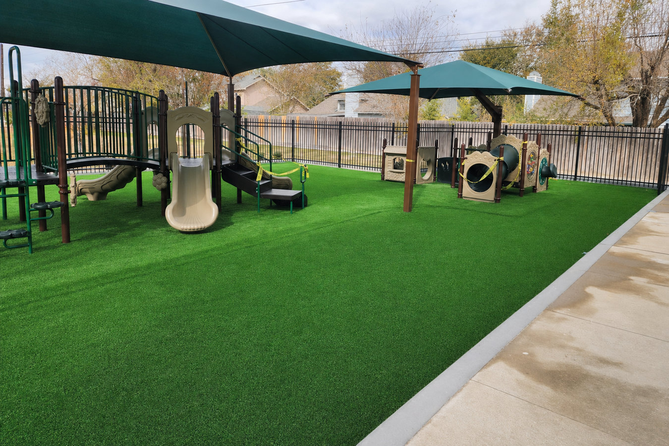 Turf for playgrounds in Odessa, TX